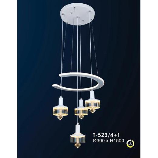 Đèn thả Verona Ø300 x H1500, ánh sáng 3 chế độ