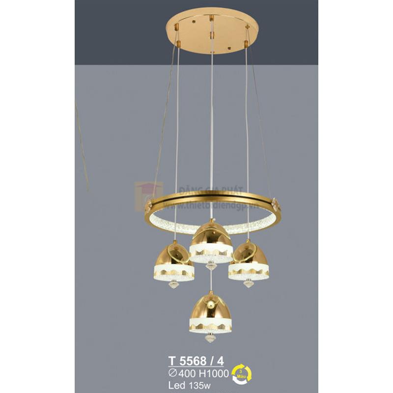 Đèn treo trang trí Led 135W - Ø400*H1000 - 3 màu ánh sáng