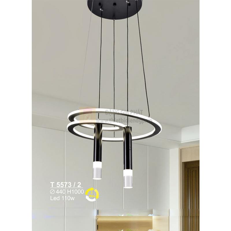 Đèn treo trang trí Led 110W - Ø440*H1000 - 3 màu ánh sáng