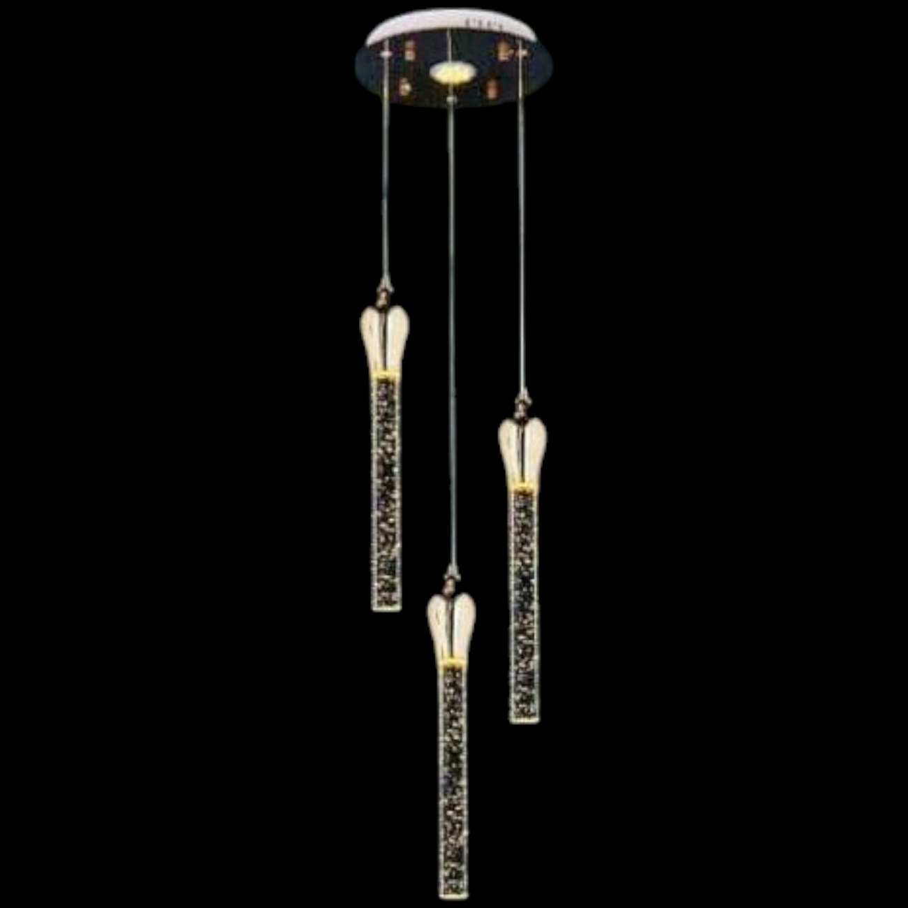 Đèn thả pha lê Euroto T-6186/3 Ø300*H1000