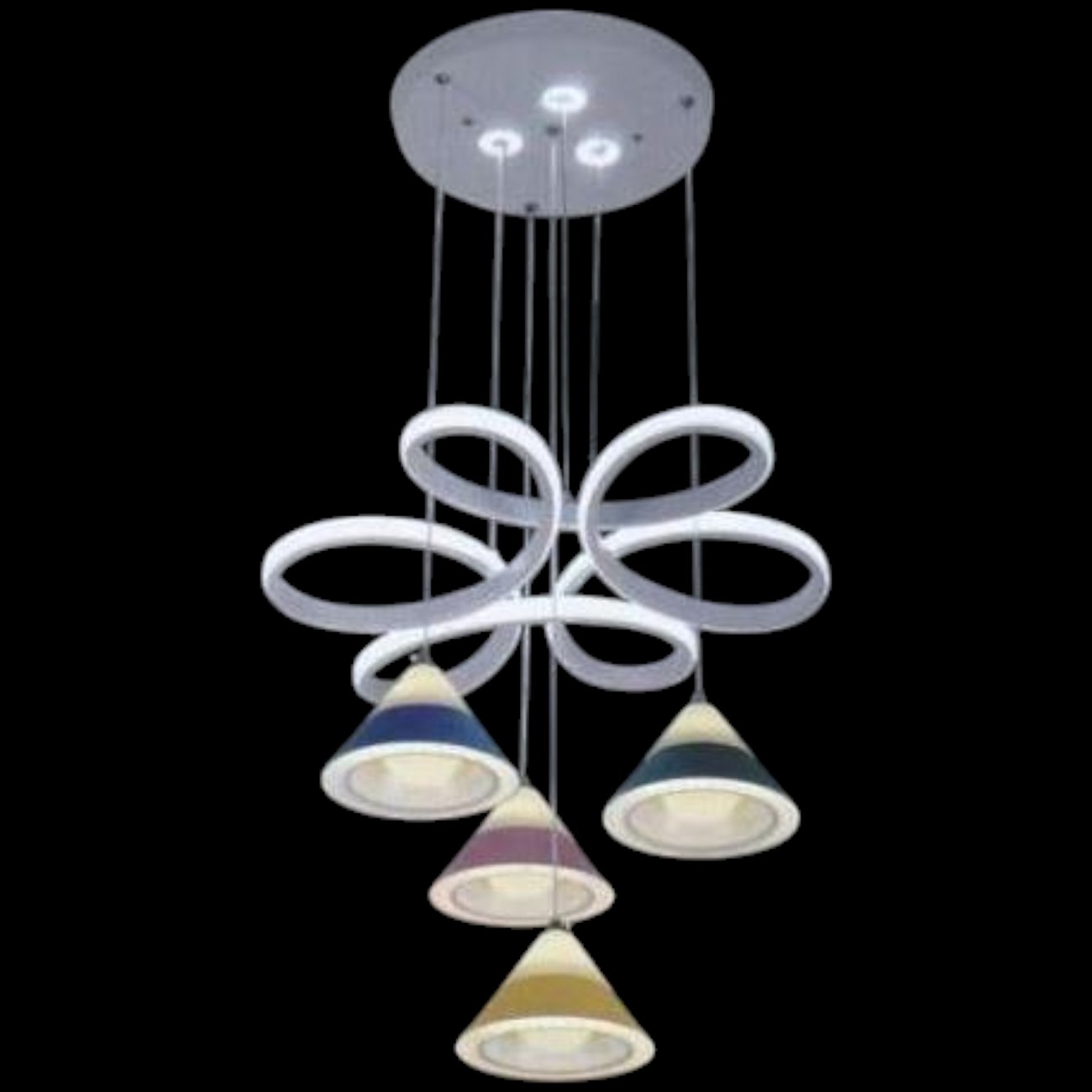 Đèn thả trang trí Euroto T-6187/4 Ø450*H1200