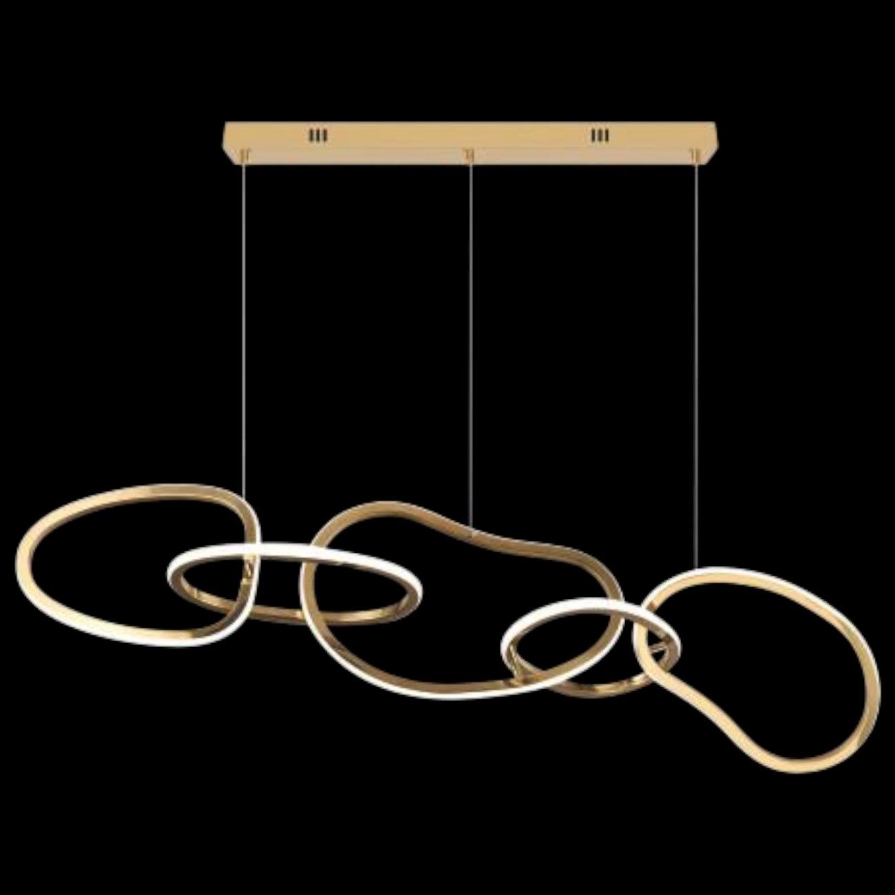 Đèn thả trần Euroto T-6258/5 L1200 x W400 x H1000