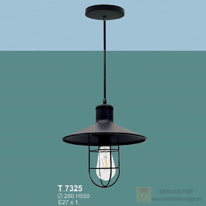 Đèn treo ngoài trời Sano E27*1, Ø280*H270, vỏ đen