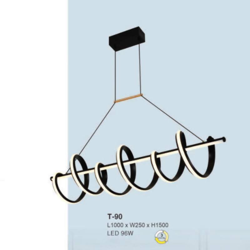 Đèn treo L1000 x W250 x H1500 LED 96W