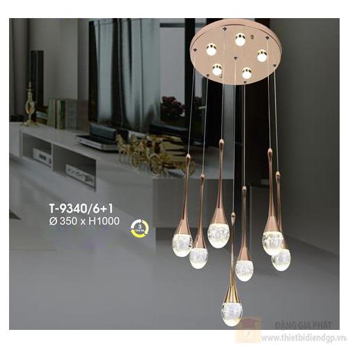 Đèn thả Verona Ø350 x H1000, ánh sáng 3 chế độ