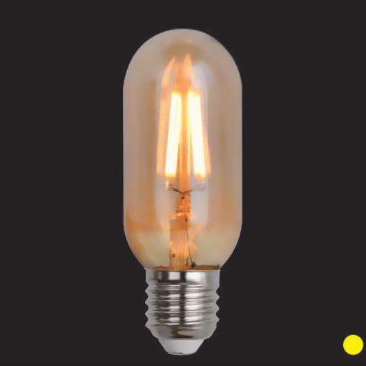 Bóng led E27- Ø45*H110-4W, ánh sáng vàng