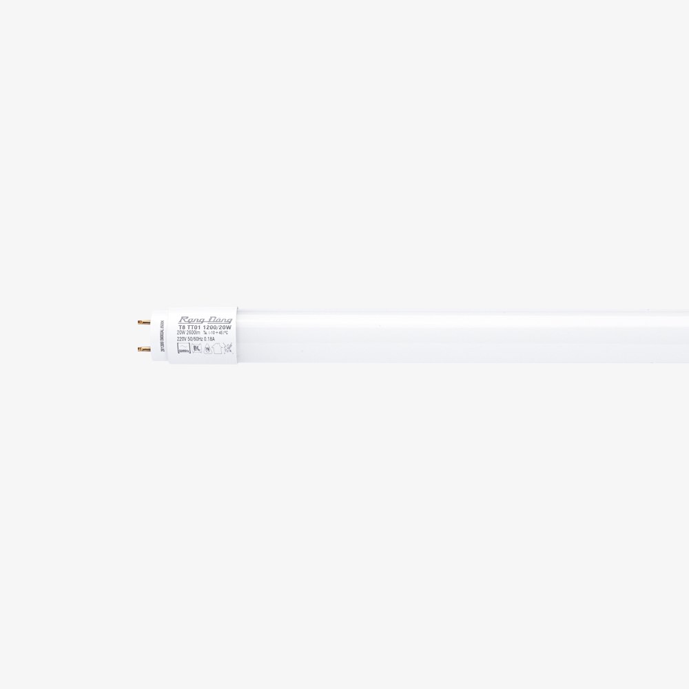 Bóng đèn LED Tuýp T8 thủy tinh Rạng Đông 1.2m 20W