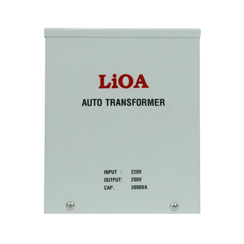 Biến áp đổi nguồn hạ áp 1 pha LiOA vỏ kim loại (Loại phổ thông)