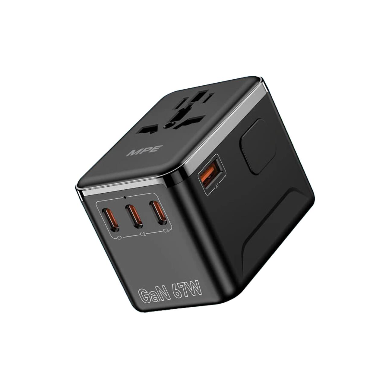 Ổ cắm du lịch đa năng MPE sạc nhanh GaN 67W TA6