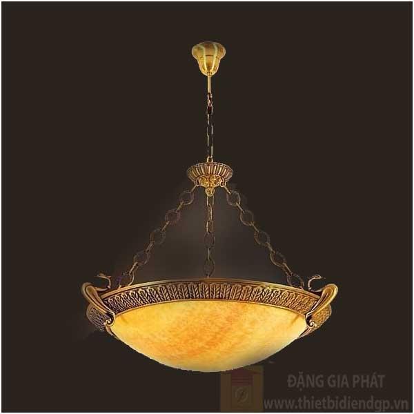 Đèn treo đồng Ø830*H630+450, E27*6