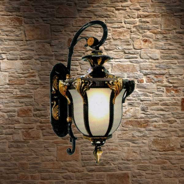 Đèn vách ngoài trời phong cách cổ điển TD-35