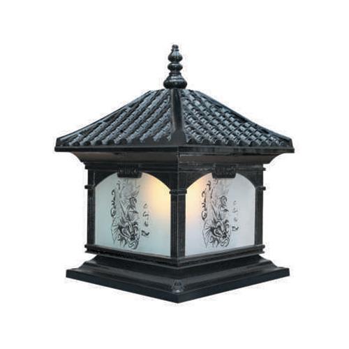 Đèn trụ cổng ngoại thất thiết kế đẹp TD-412