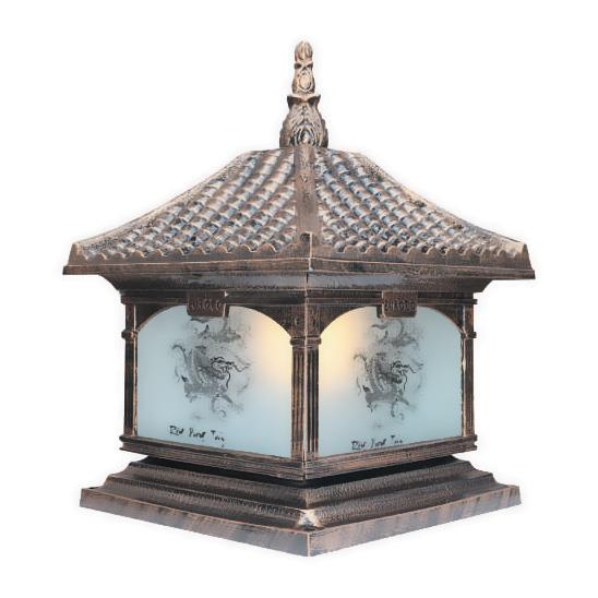 Đèn trụ cổng ngoại thất thiết kế đẹp TD-415