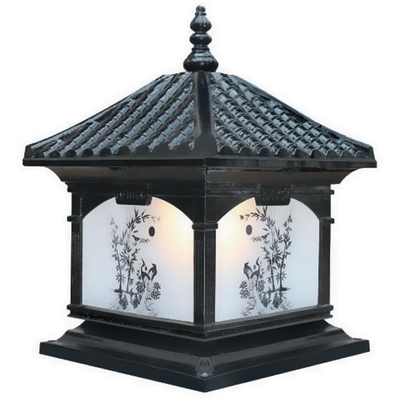 Đèn trụ cổng ngoại thất thiết kế đẹp TD-418