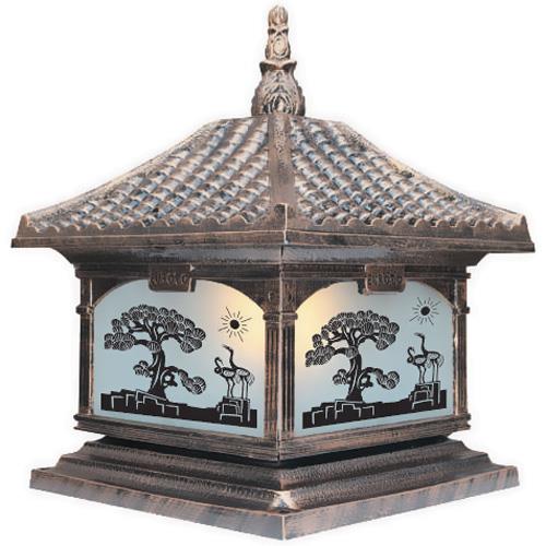 Đèn trụ cổng ngoại thất thiết kế đẹp TD-451