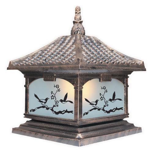 Đèn trụ cổng ngoại thất thiết kế đẹp TD-453