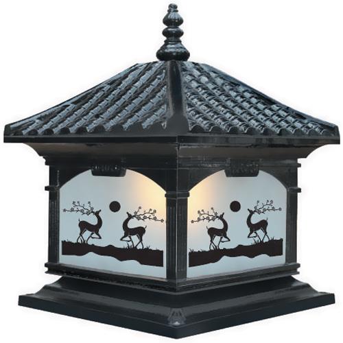 Đèn trụ cổng ngoại thất thiết kế đẹp TD-454