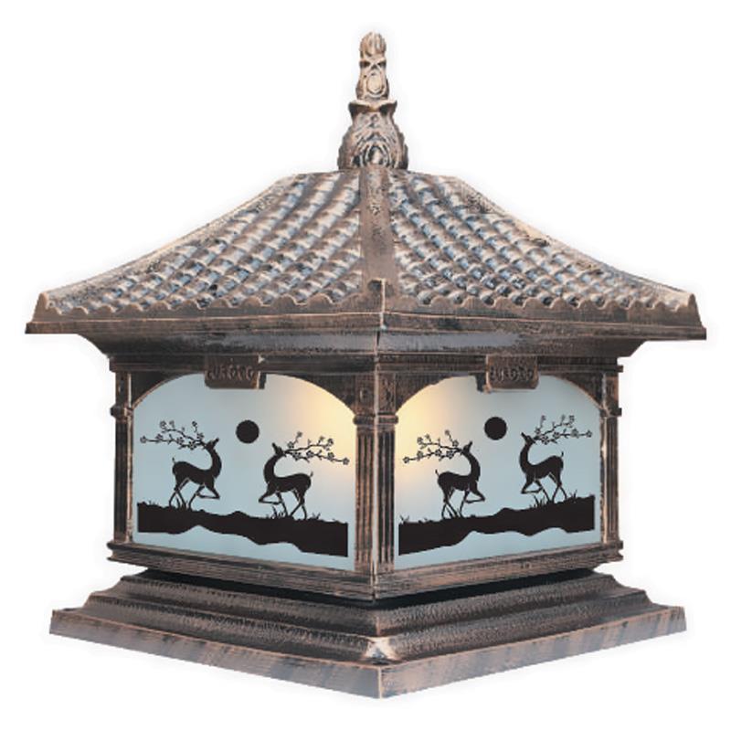 Đèn trụ cổng ngoại thất thiết kế đẹp TD-455