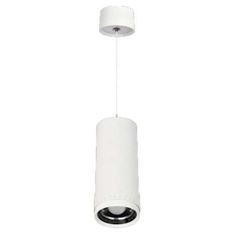 Đèn treo Ø75*H183-COB 20W, Ánh sáng trắng & vàng, vỏ trắng