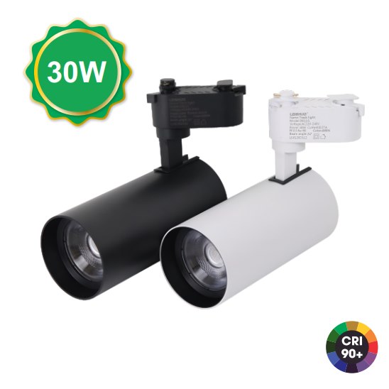 Đèn rọi ray Mỹ Linh LS-T0115 vỏ trắng và đen