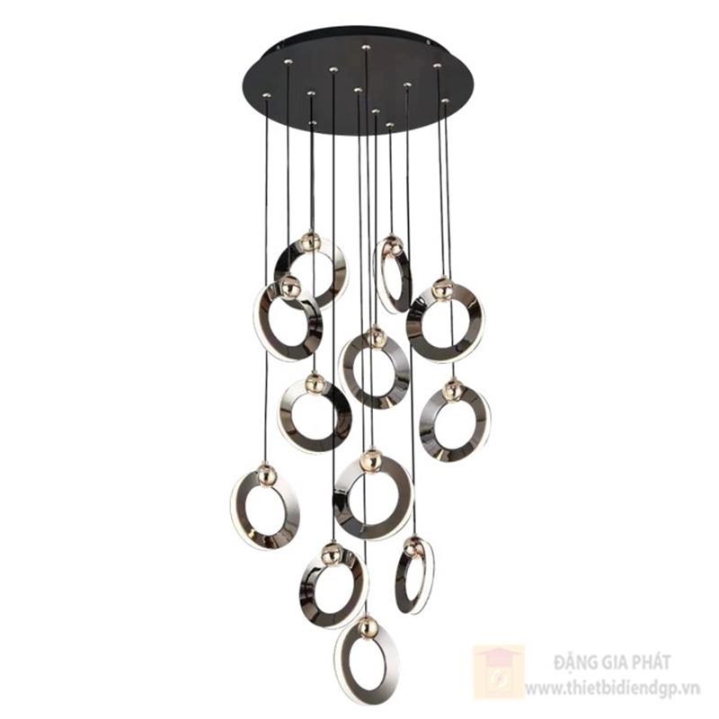 Đèn treo hiện đại Led 3 CĐ - Ø550*H3000