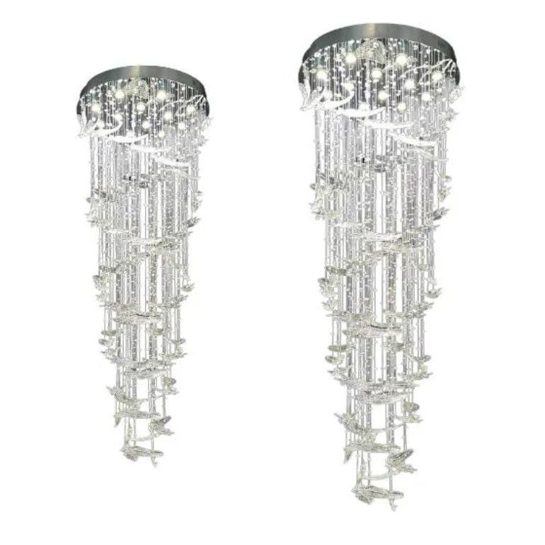 Đèn thả pha lê 355 Decor THD122