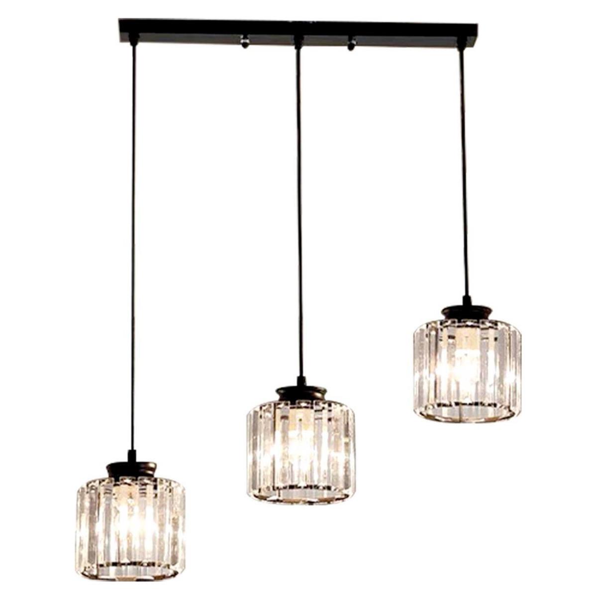 Đèn thả hiện đại Ø100 - E27*3, Đế tròn hoặc Đế dài