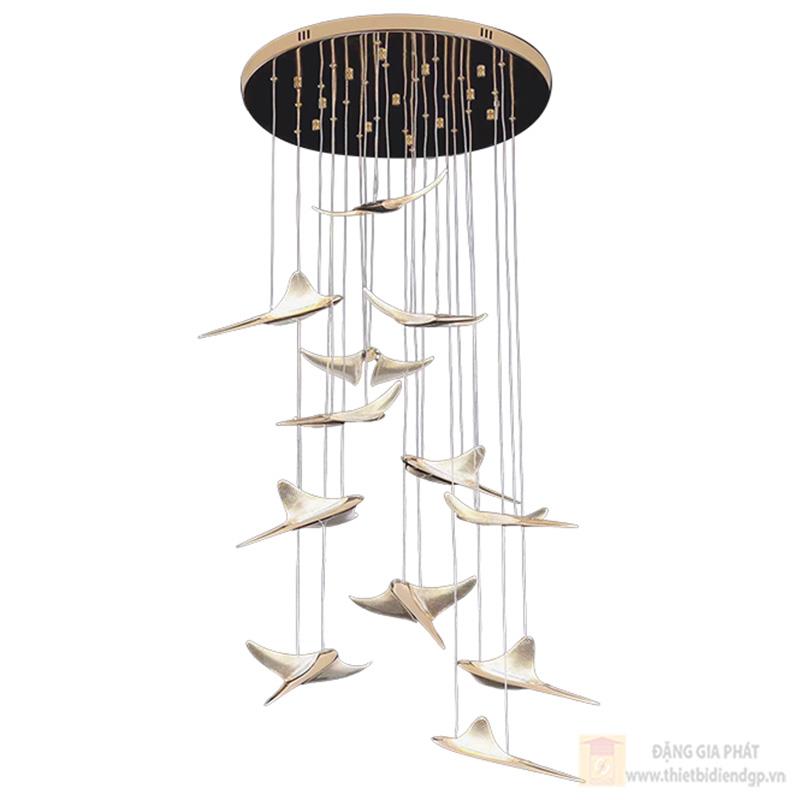 Đèn treo hiện đại Led 3 CĐ - Ø650*H3000