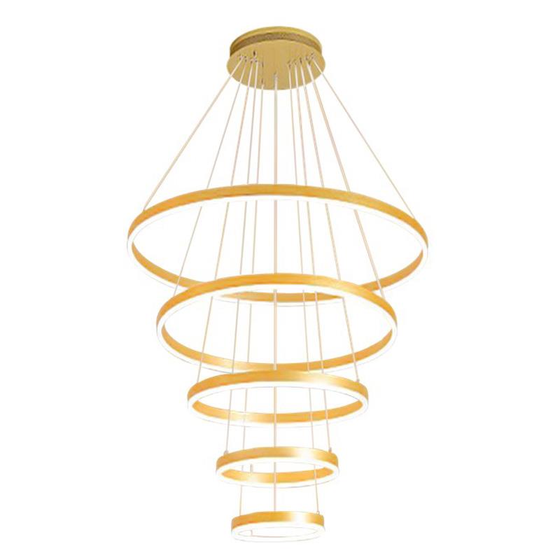 Đèn thả hiện đại THD7051T5 Vàng