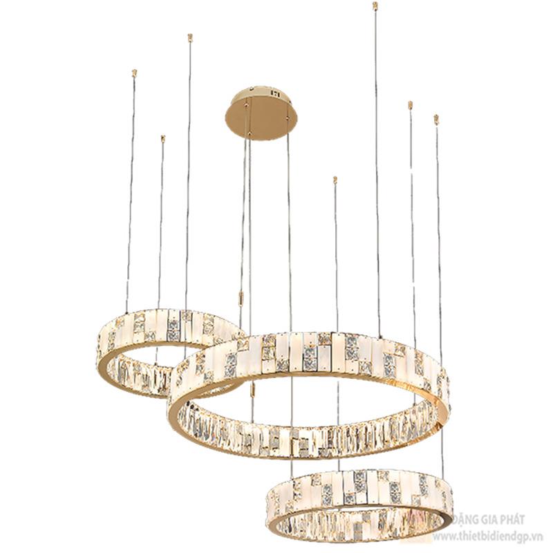 Đèn pha lê K9 + Đá cao cấp THD876T3