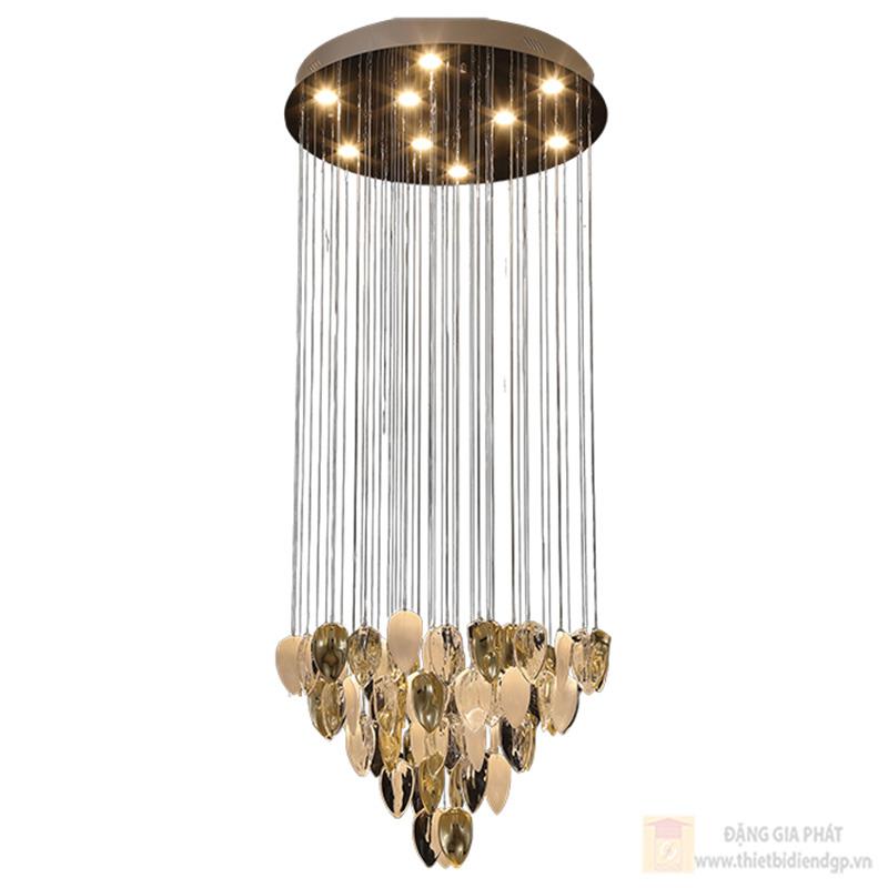 Đèn treo hiện đại GU10*9 Ø700*H2500