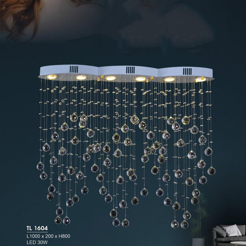 Đèn treo led trang trí L1000*200*H800 - LED 30W