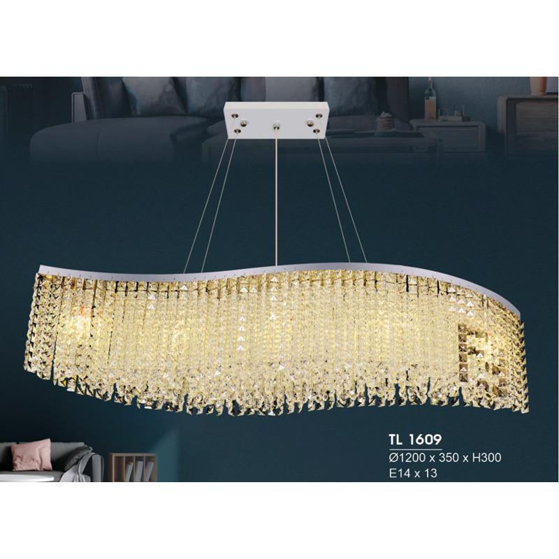 Đèn treo led trang trí Ø1200*350*H300 - E14*13
