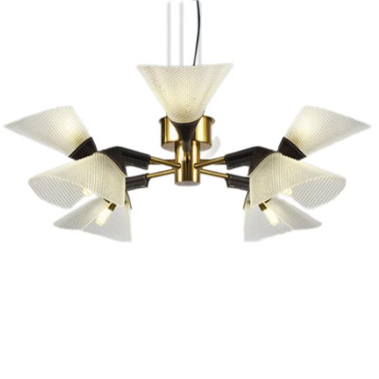 Đèn treo led trang trí Ø700*H1000 - G9*8 - ánh sáng 3 CĐ