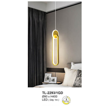 Đèn thả trang trí Andora Ø90 x H400 LED (Dây 1m )