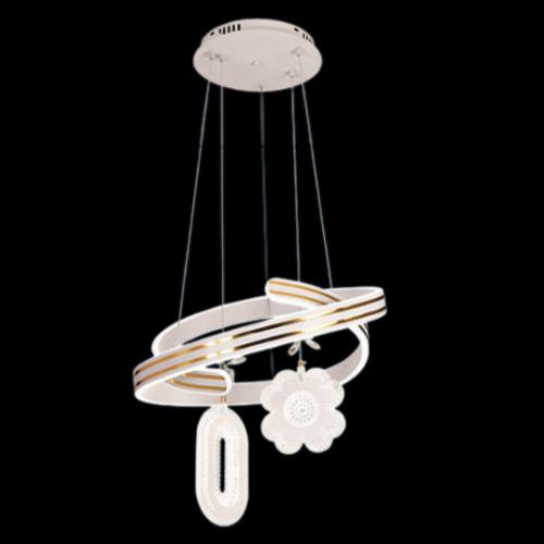 Đèn treo led trang trí Ø400*H1500+đế Ø250 - LED 110W, ánh sáng 3 chế độ