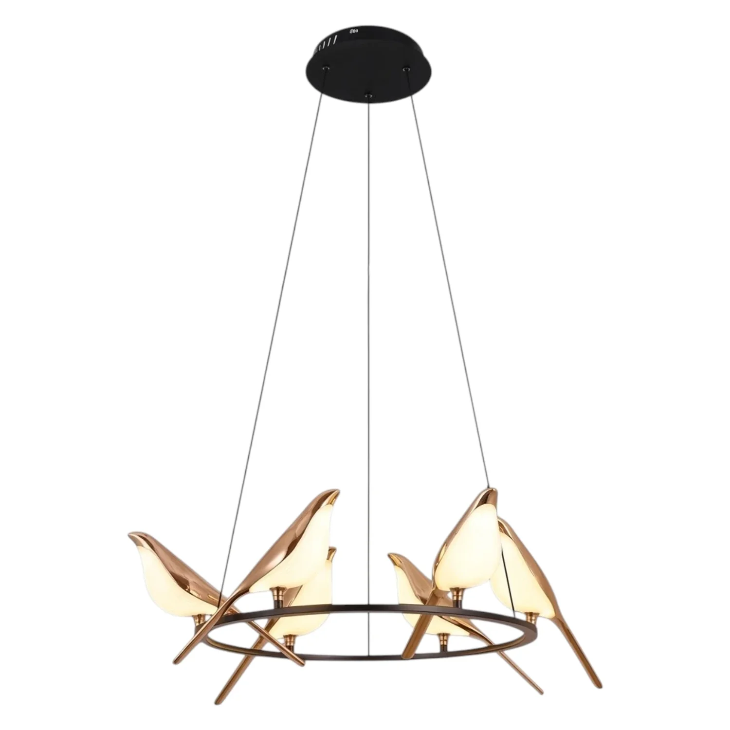 Đèn treo Led trang trí HUFA TL 6514/6 Ø600*H1500 - Led 60W - 4000K