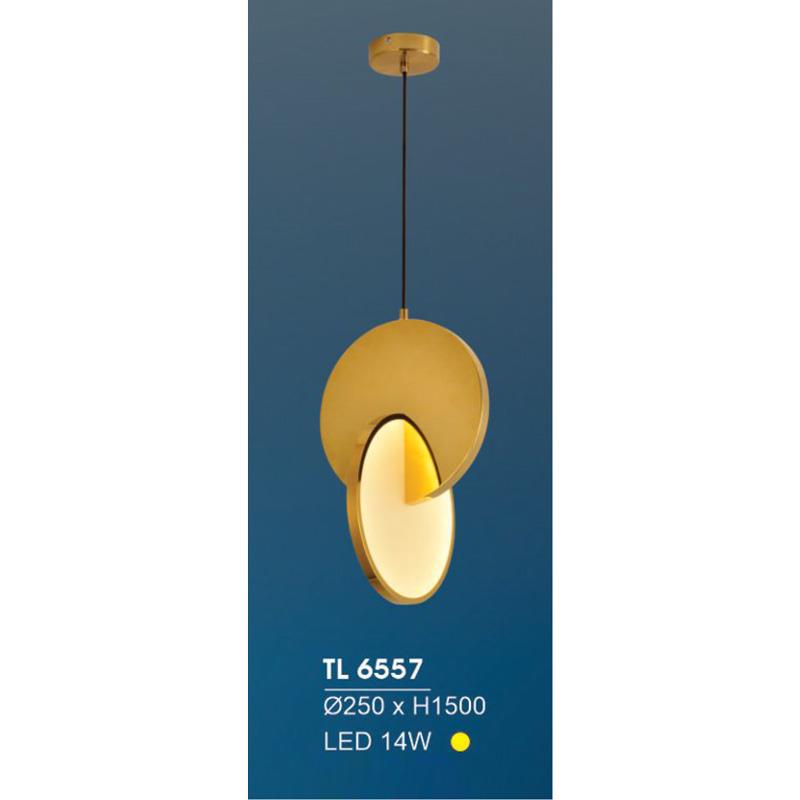 Đèn treo led trang trí Ø250*H1500 - LED 14W, ánh sáng vàng