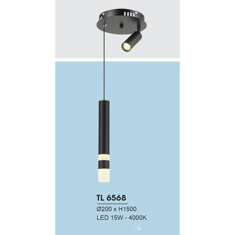 Đèn treo led trang trí Ø200*H1500 - LED 15W - 4000K