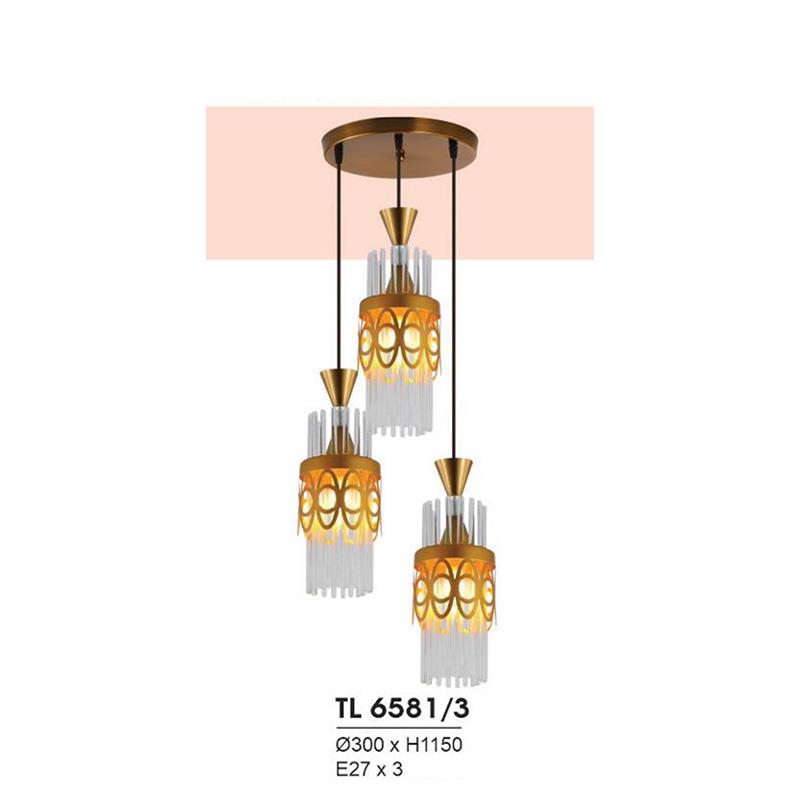 Đèn treo led trang trí Ø300*H1150 - E27*3
