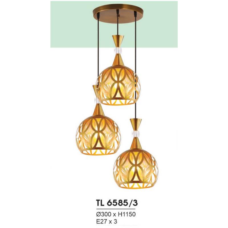 Đèn treo led trang trí Ø300*H1150 - E27*3