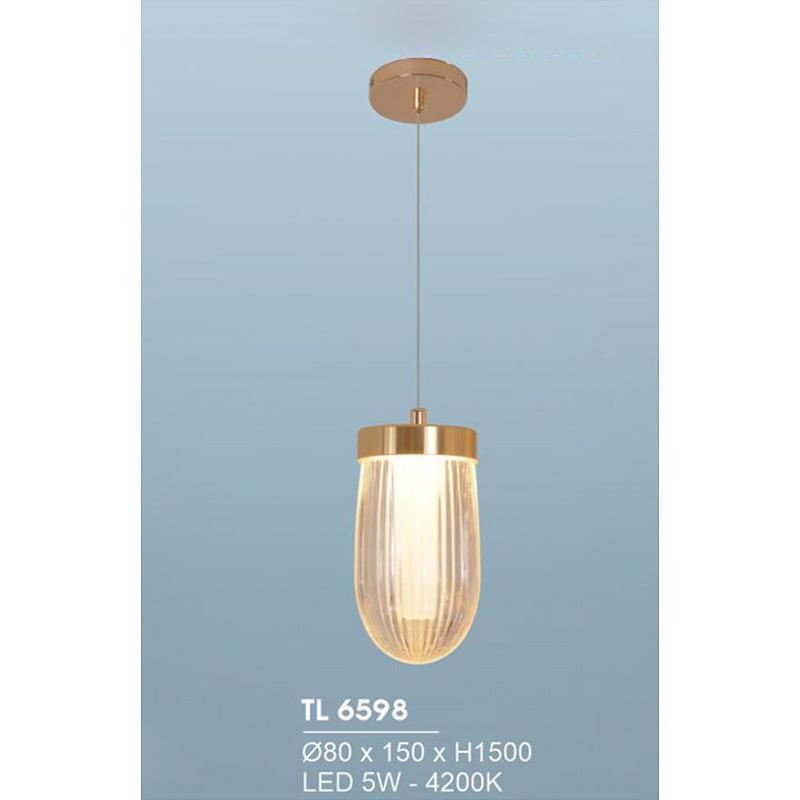 Đèn treo led trang trí Ø80*150*H1500 - LED 5W - 4200K