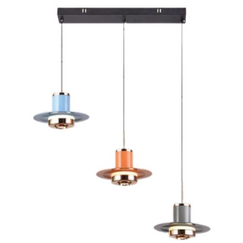 Đèn thả trần L500 x H1500 Chao: Ø180 x H150 LED 30W