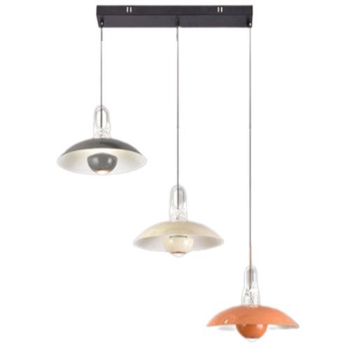 Đèn thả trần L500 x H1500 Chao: Ø280 x H180 LED 30W
