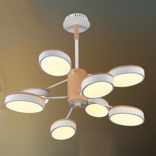 Đèn chùm nghệ thuật Ø700*H550, LED 64W