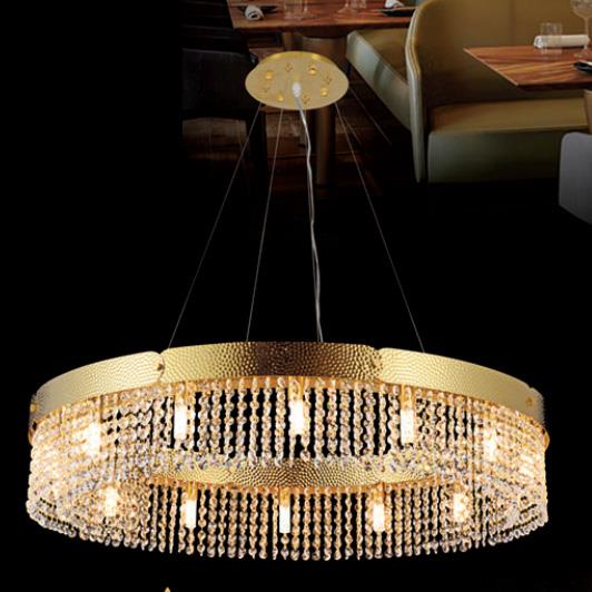 Đèn thả trần led nghệ thuật Ø800*H170+1000, G9*14