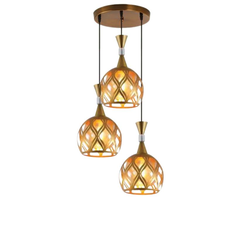 Đèn treo led trang trí Ø300*H1150 - E27*3