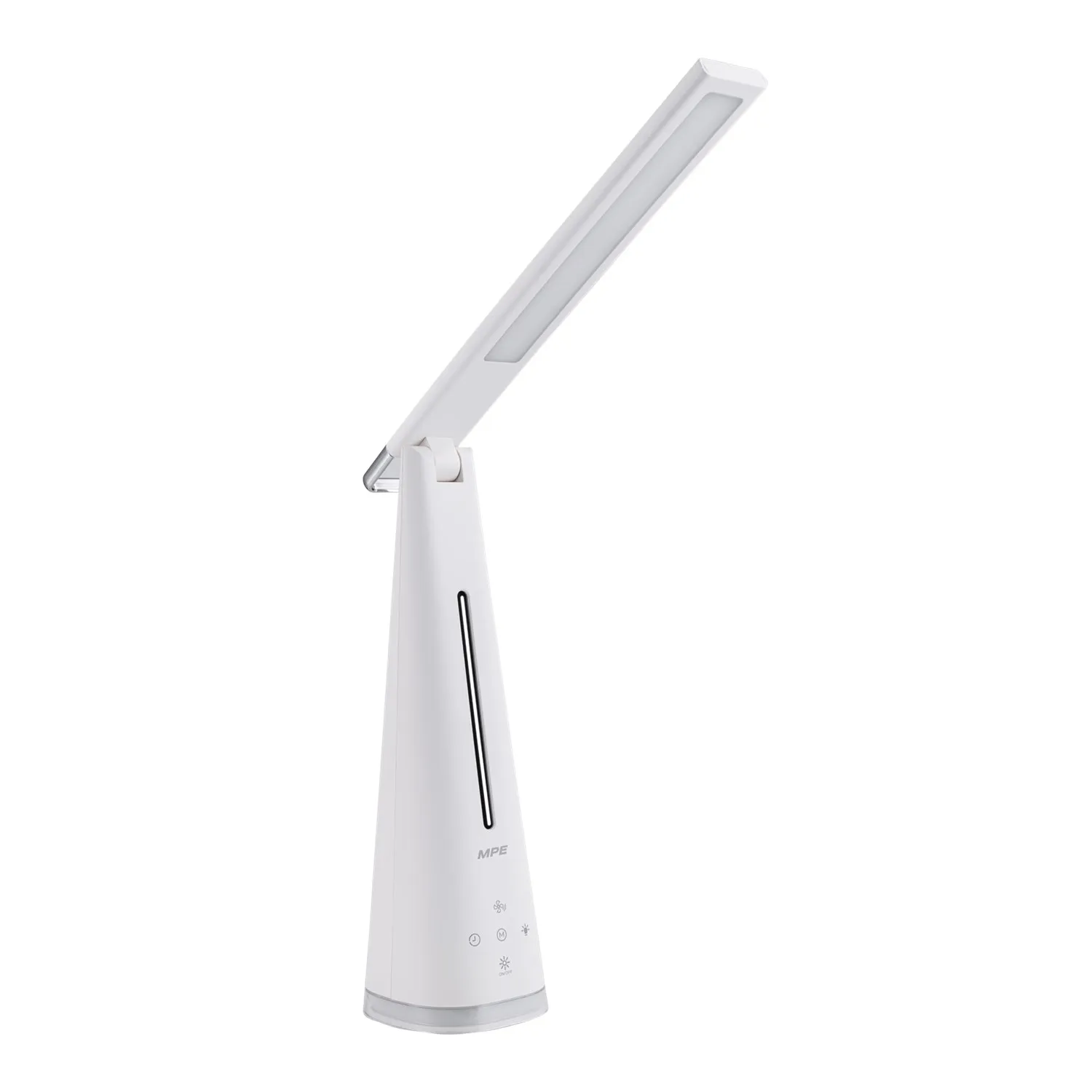Đèn bàn MPE 5W 3 chế độ sáng Tích hợp quạt + sạc USB TL6 (RA>90)