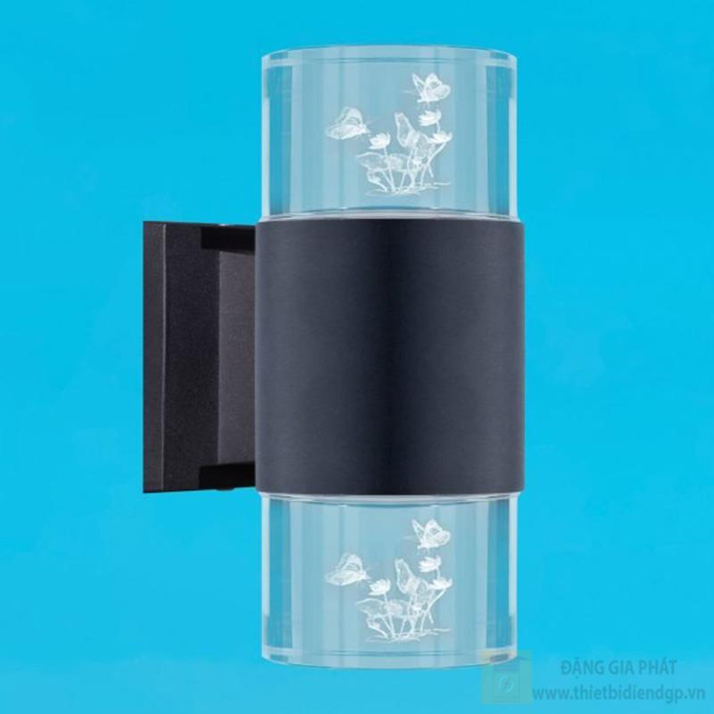 Đèn Led tường trang trí 2 đầu hoa sen TLC