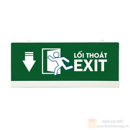 Đèn Exit thoát xuống dưới TLC